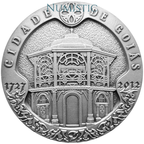 Medalha Cidade de Goiás - Patrimônio da Humanidade UNESCO — obverse