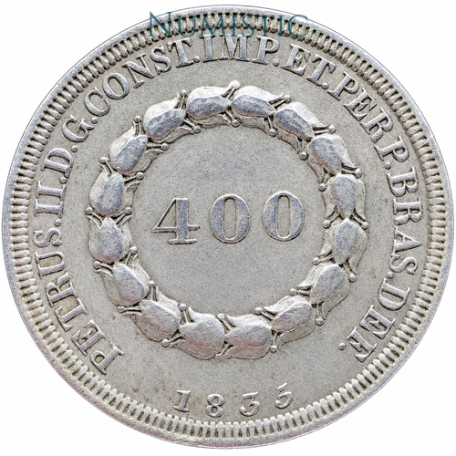 400 Réis - Anverso