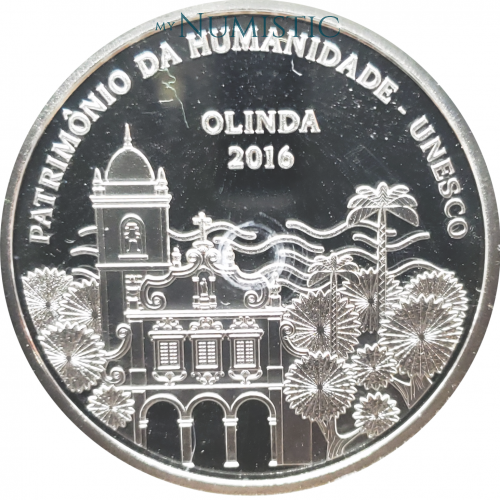 5 Reais - Olinda, Patrimônio da Humanidade - UNESCO — obverse