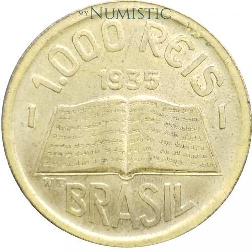 1.000 Réis - Anchieta — reverse