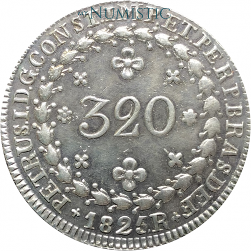 320 Réis - Rio de Janeiro "R" — obverse