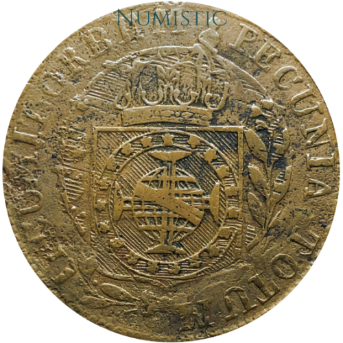 75 Réis - Goiás "G" — reverse