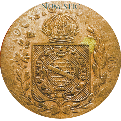 40 Réis - Goiás "G" — reverse