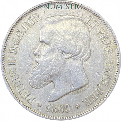 2.000 Réis - Busto 1P — obverse