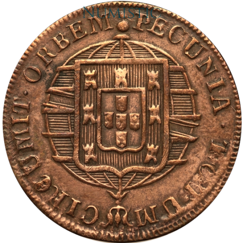 X Réis - Rio de Janeiro "R" — reverse