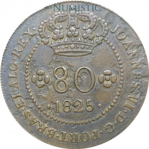 80 Réis para S. Tomé e Príncipe — obverse