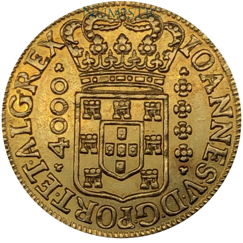 4.000 Réis - Bahia BBBB — obverse