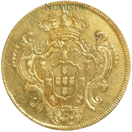 6.400 Réis - Rio de Janeiro, Véu de Viúva — reverse