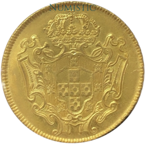 12.800 Réis - Vila Rica "M" — reverse