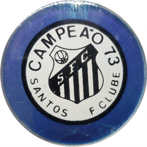 Medalha Santos Futebol Clube - Campeão de 1973 — obverse