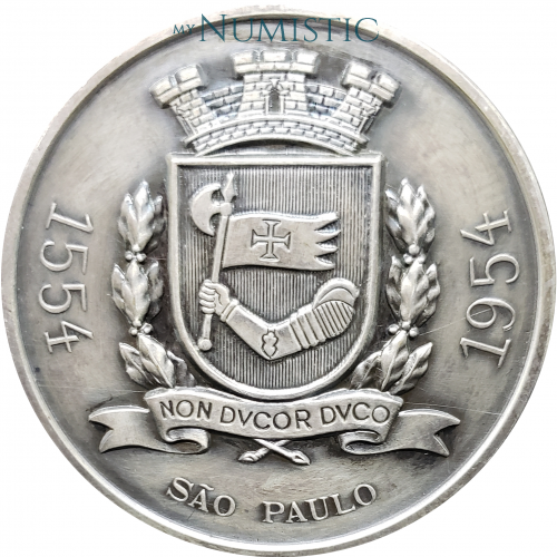 Medalha IV Centenário São Paulo — reverse