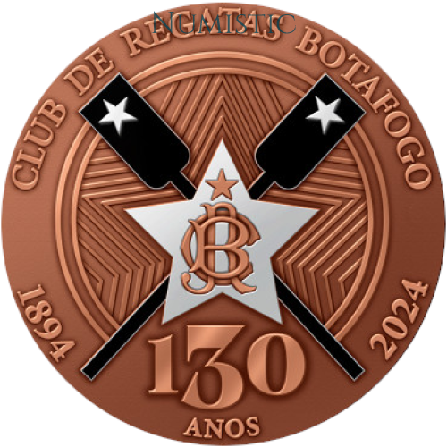 Medalha 130 Anos do Clube de Regatas Botafogo — obverse