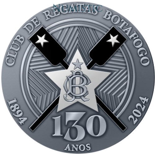 Medalha 130 Anos do Clube de Regatas Botafogo — obverse