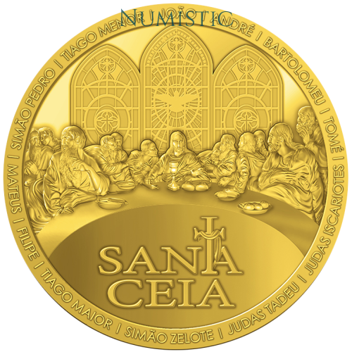 Medalha Santa Ceia - A Origem do Rito da Eucaristia — obverse
