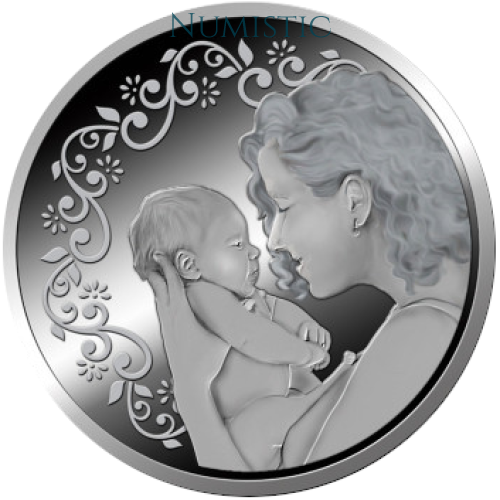 Medalha Comemorativa Dia das Mães — reverse