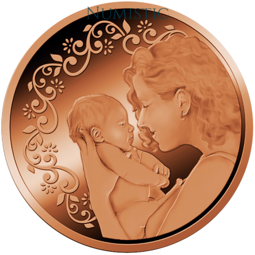 Medalha Comemorativa Dia das Mães — reverse