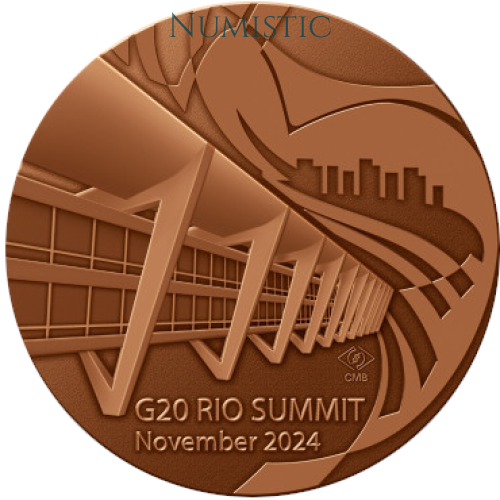 Medalha G20 Brasil 2024 — reverse