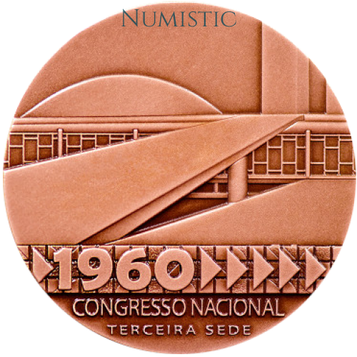 Medalha Série 200 Anos do Senado — reverse