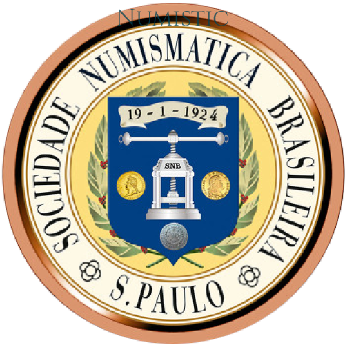 Medalha Centenário da Sociedade Numismática Brasileira — reverse