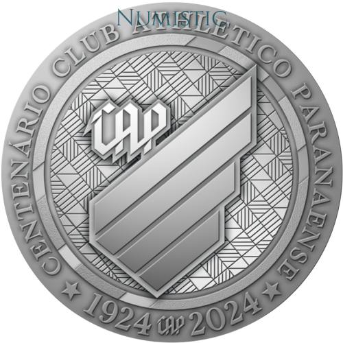 Medalha 100 Anos do Club Athletico Paranaense — obverse