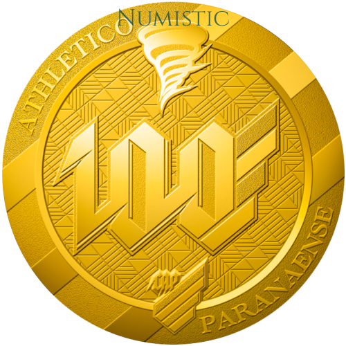 Medalha 100 Anos do Club Athletico Paranaense — reverse