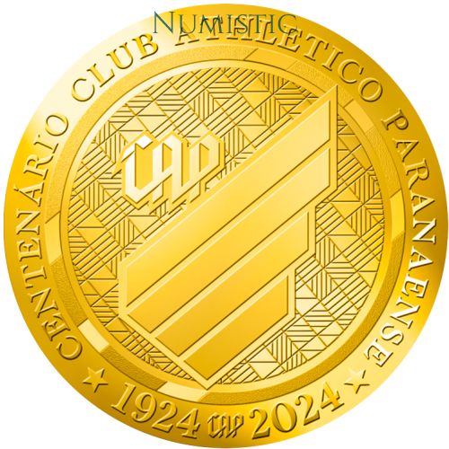 Medalha 100 Anos do Club Athletico Paranaense — obverse