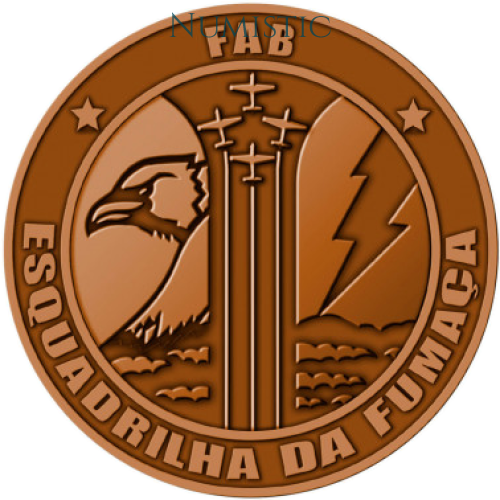 Medalha 70 anos da Esquadrilha da Fumaça — obverse