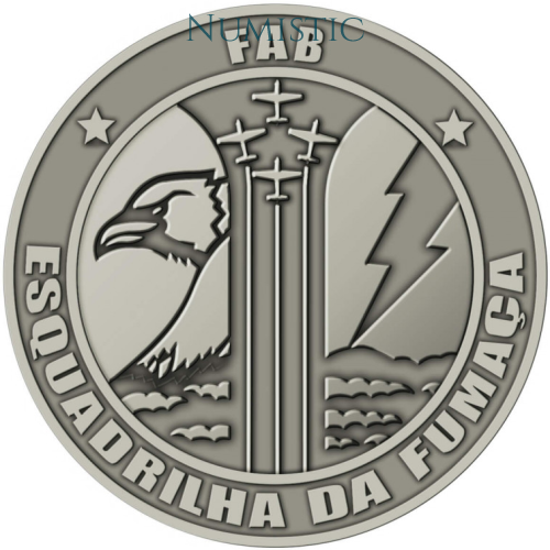 Medalha 70 anos da Esquadrilha da Fumaça — obverse