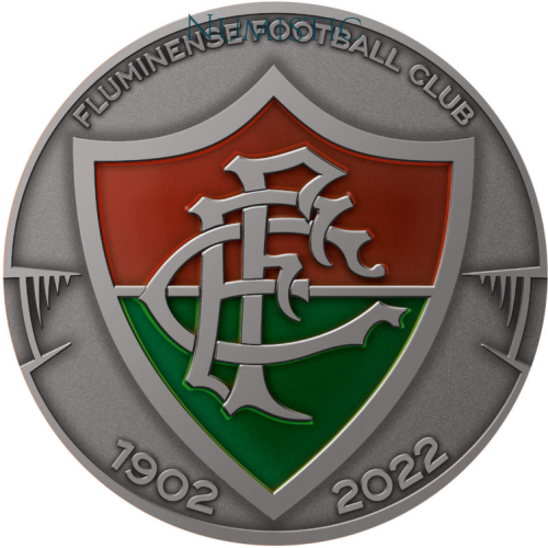 Medalha 120 Anos de Fluminense Football Club — reverse