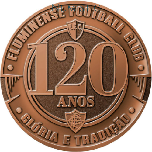 Medalha 120 Anos de Fluminense Football Club — obverse