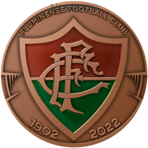 Medalha 120 Anos de Fluminense Football Club — reverse