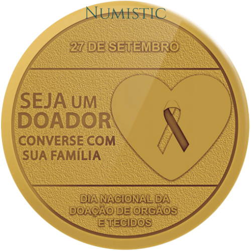 Medalha Doação de Órgãos e Tecidos — obverse