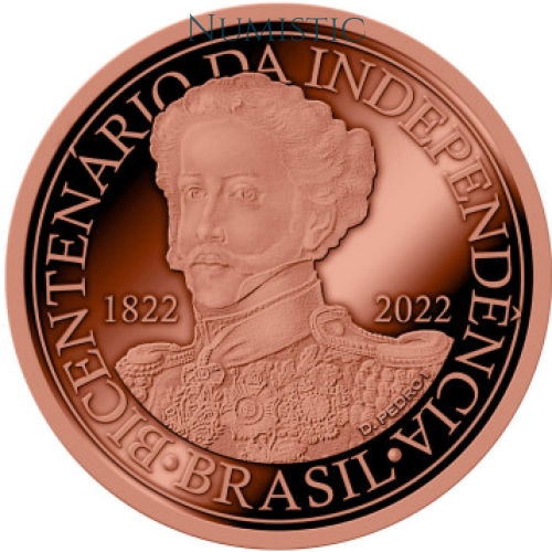 Medalha Série Bicentenário da Independência do Brasil - D. Pedro I — obverse