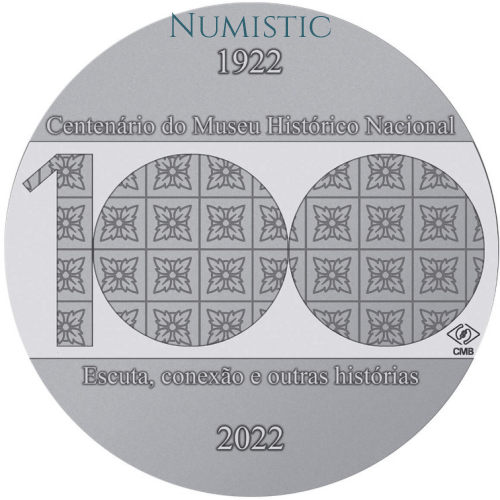 Medalha Centenário do Museu Histórico Nacional — reverse
