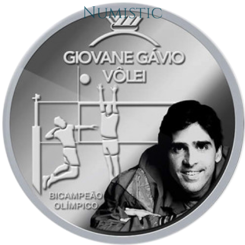Medalha Grandes Ídolos do Esporte - Giovane Gávio — reverse
