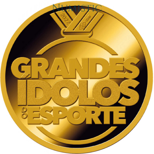 Medalha Grandes Ídolos do Esporte - Giovane Gávio — obverse