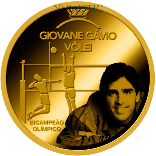 Medalha Grandes Ídolos do Esporte - Giovane Gávio — reverse