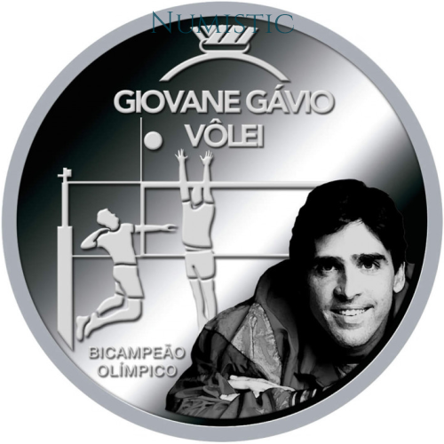 Medalha Grandes Ídolos do Esporte - Giovane Gávio — reverse