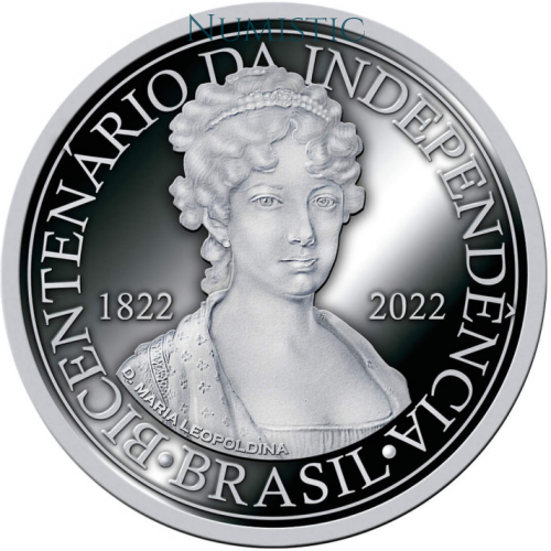 Medalha Série Bicentenário da Independência - D. Maria Leopoldina — obverse