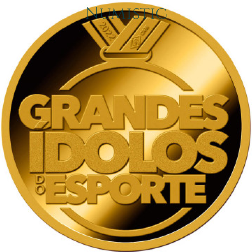 Medalha Grandes Ídolos do Esporte - Maurren Maggi — obverse