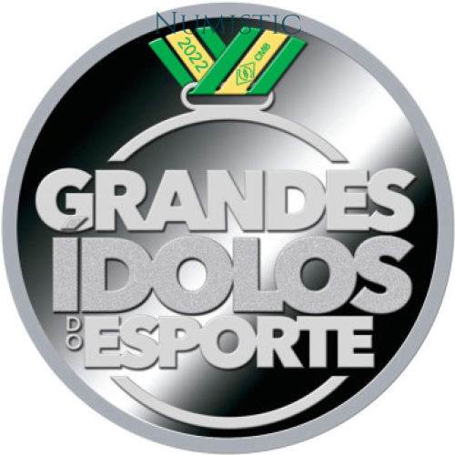 Medalha Grandes Ídolos do Esporte - Maurren Maggi — obverse