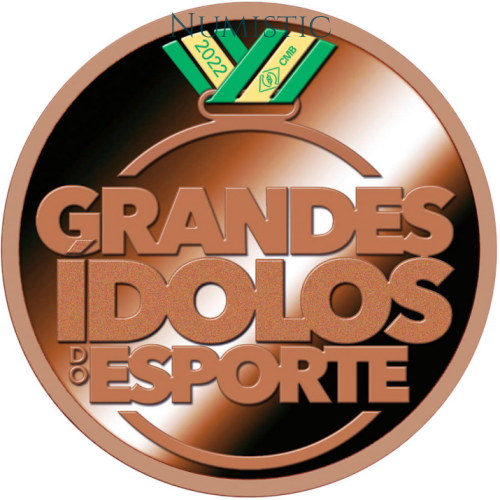 Medalha Grandes Ídolos do Esporte - Maria Lenk — obverse