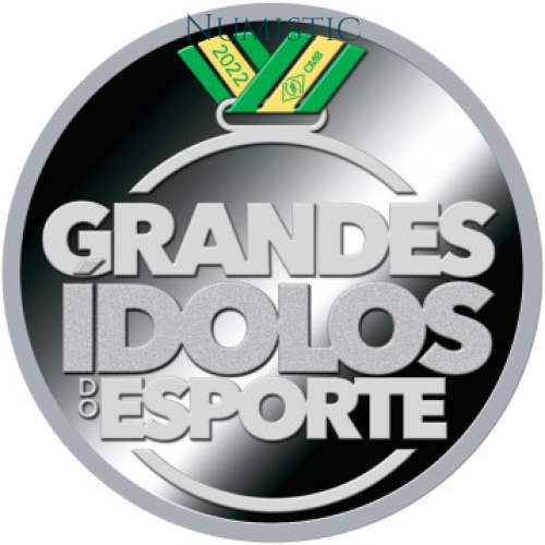 Medalha Grandes Ídolos do Esporte - Magic Paula — obverse