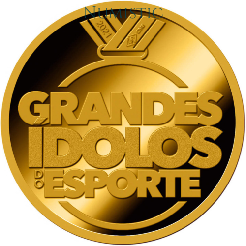 Medalha Grandes Ídolos do Esporte - Cesar Cielo — obverse