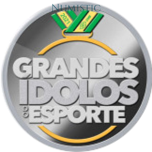 Medalha Grandes Ídolos do Esporte - Hortência Marcari — obverse