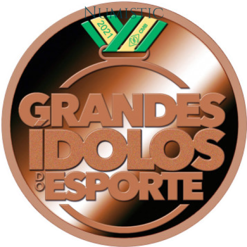 Medalhas Grandes Ídolos do Esporte - Rodrigo Pessoa — obverse