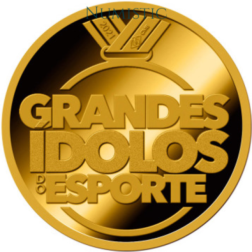 Medalhas Grandes Ídolos do Esporte - Maria Esther — obverse