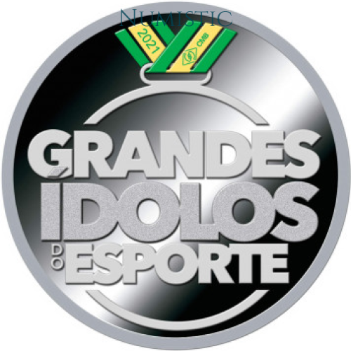 Medalhas Grandes Ídolos do Esporte - Maria Esther — obverse