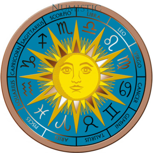 Medalha Signos do Zodíaco - Aquário — obverse
