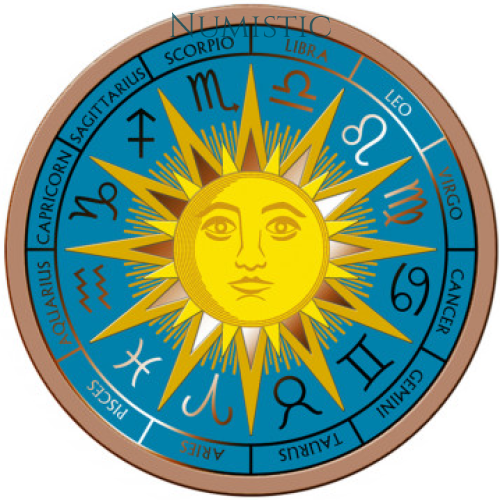 Medalha Signos do Zodíaco - Leão — obverse
